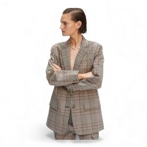 Thakoon Oversized Plaid Blazer – NWOT – Size 4
